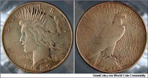 Peace Dollar.                                                                                                                                                                                                                                                                                                                                                                                                                                                                                                       