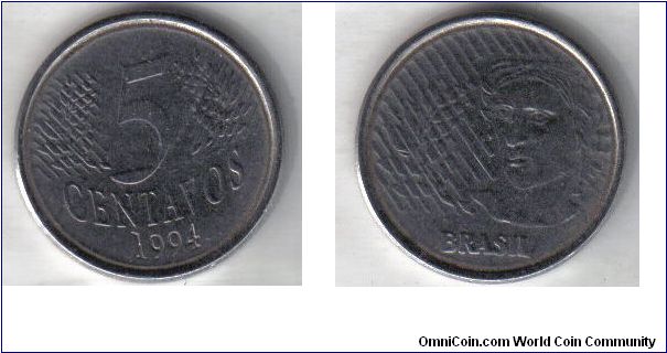 Moeda de 5 centavos de real