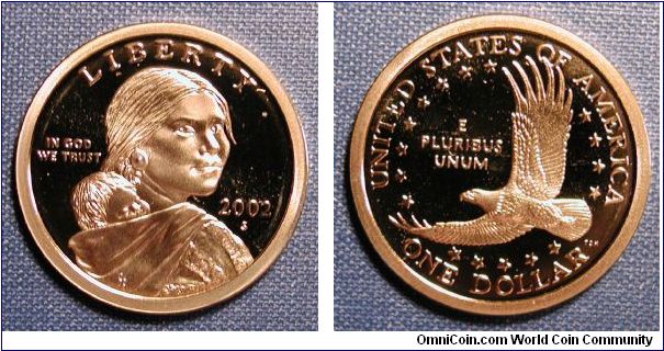 2002-S Sacagawea Dollar Proof
