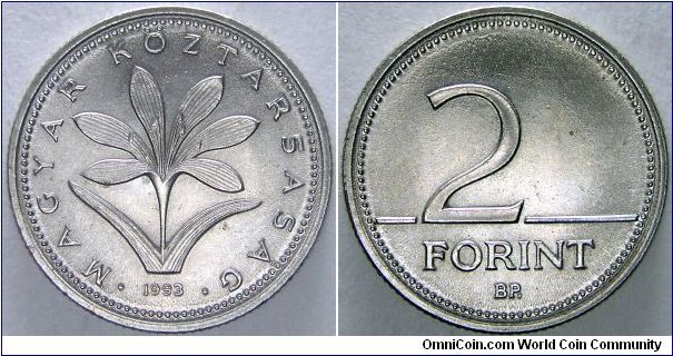 2 Forint.                                                                                                                                                                                                                                                                                                                                                                                                                                                                                                           