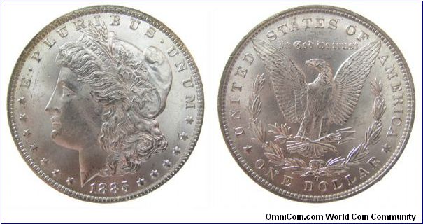 1885-O Morgan Dollar