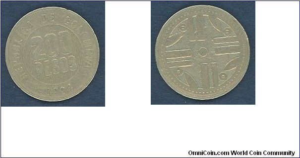 200 pesos,1994
