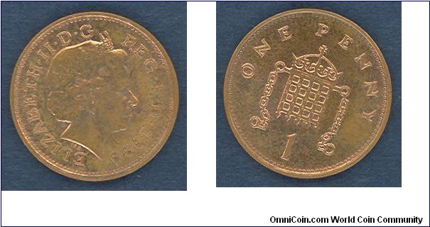 1 penny, 1999