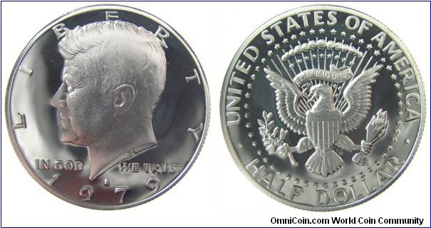 1979-S Kennedy half dollar