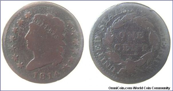 1814 Cent