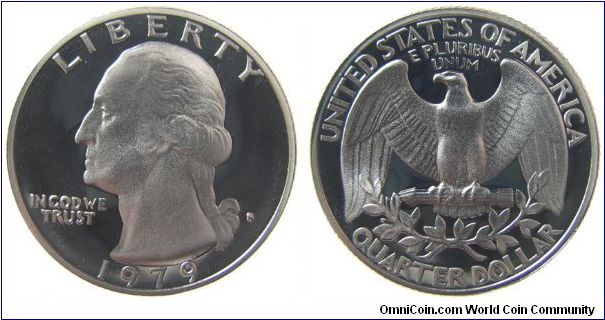 1979-S Quarter dollar