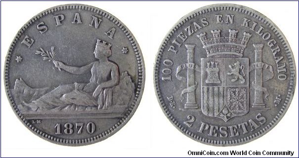 2 Pesetas