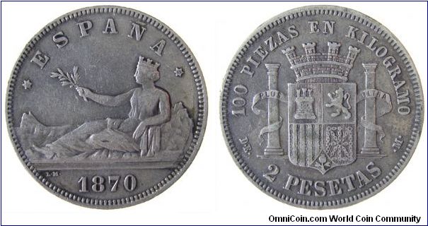 2 Pesetas