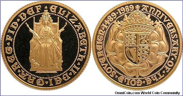 1989 Proof Sovereign - Single Year Issue