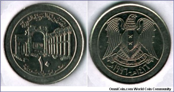 10 Pounds (Laira)
Syrian Arab Republic