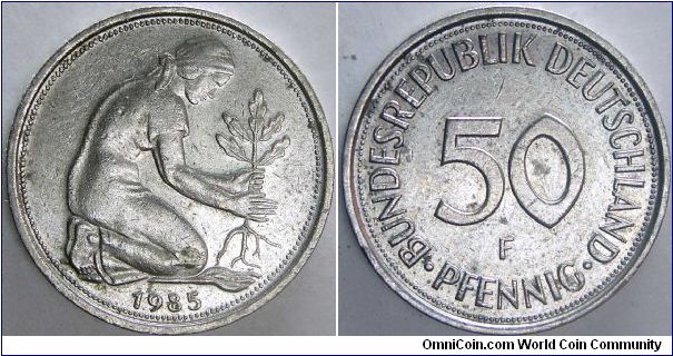 50 Pfennig.                                                                                                                                                                                                                                                                                                                                                                                                                                                                                                         