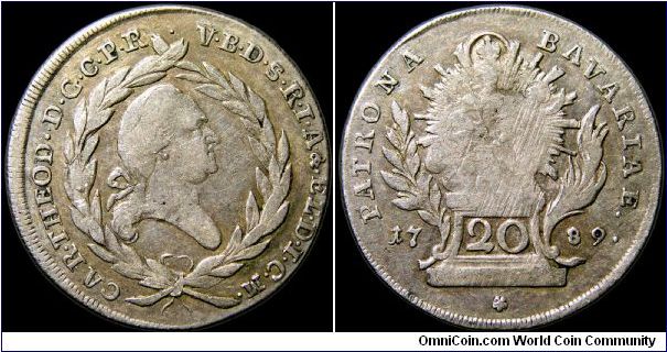 20 Kreuzer, Bavaria.                                                                                                                                                                                                                                                                                                                                                                                                                                                                                                