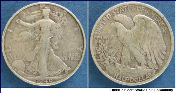 Walking Liberty Half Dollar S