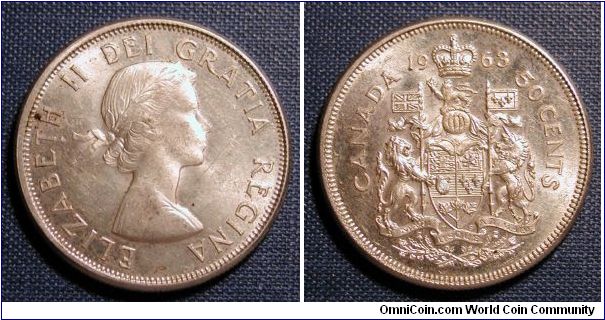 1963 Canada 50 Cents