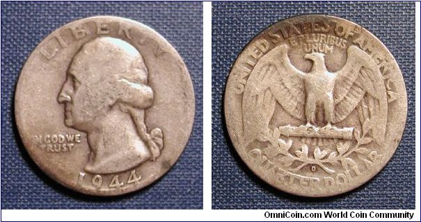1944-D Washington Quarter