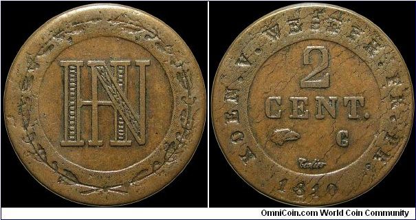 2 Centimes, Westphalia.                                                                                                                                                                                                                                                                                                                                                                                                                                                                                             