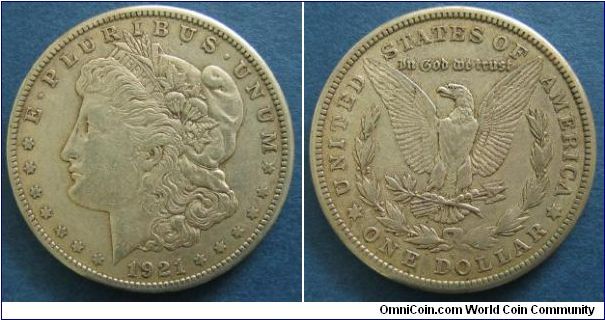 1 Morgan dollar S