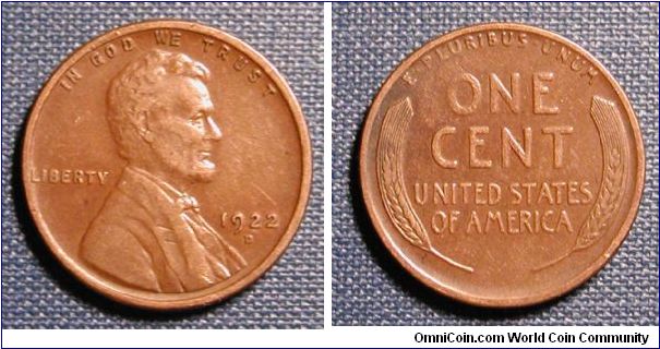 1922-D Lincoln Wheat Cent