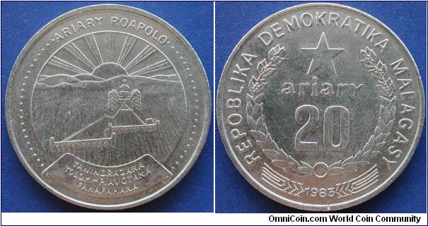 20 francs
Nickel
F.A.O. issue
