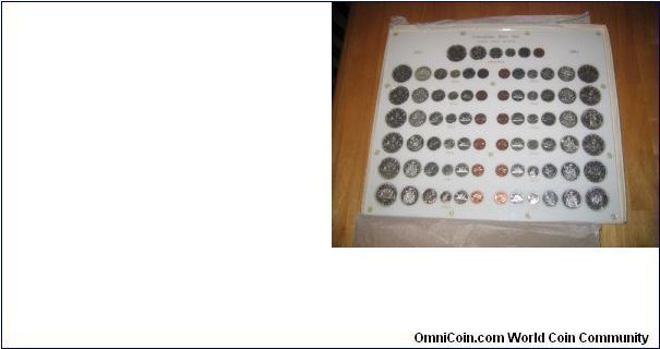1953-1964 Canadian Young Head set.  Proof like set in Capitol holder.

Better photos upon request.