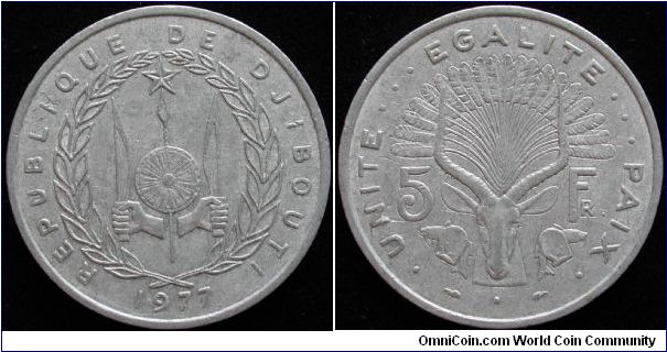 5 Francs
Aluminium