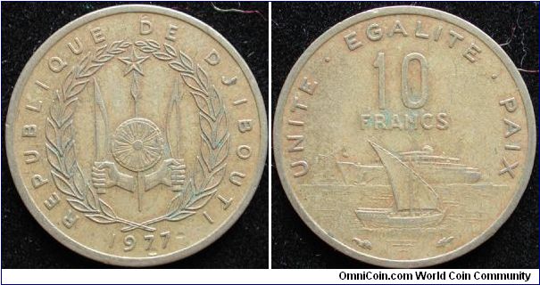 10 Francs
Aluminium-Bronze