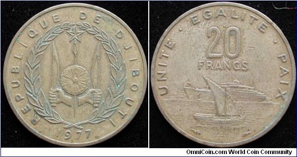 20 Francs
Aluminium-Bronze