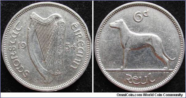 6 Pence
Nickel