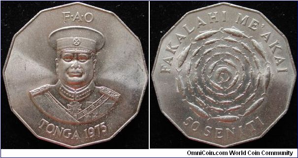 50 Seniti
Cu-Ni
F.A.O. issue