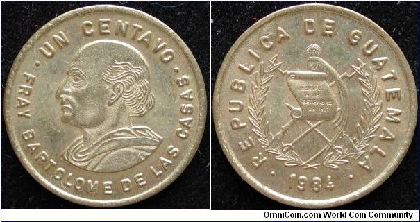 1 Centavo
Brass