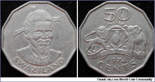 50 Cents
Cu-Ni