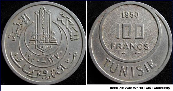 100 Francs
Cu-Ni
AH 1370