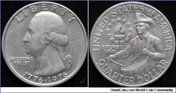 1 Quarter
Cu-Ni
Washington
Bisentennial