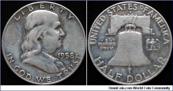 1 half Dollar
Ag 900
Franklin
D