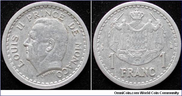 1 Franc
Aluminium