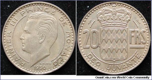 20 Francs
Aluminium bronze