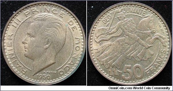50 Francs
Aluminium bronze