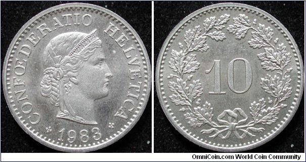 10 Centimes
Cu-Ni