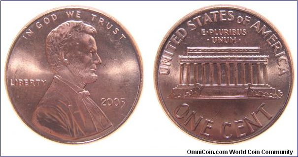 2005 Lincoln cent