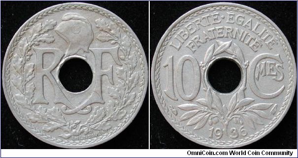 10 Centimes
Cu-Ni