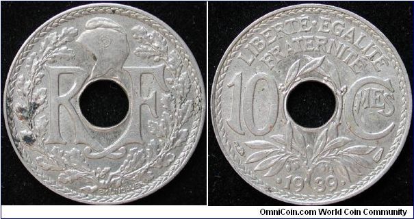 10 Centimes
Nickel bronze