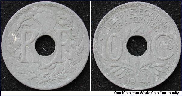 10 Centimes
Zinc