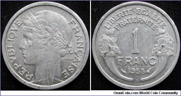 1 Franc
Aluminium