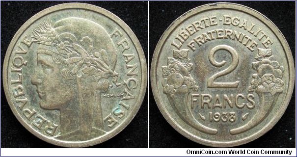 2 Francs
Aluminium bronze