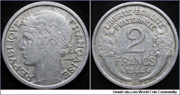2 Francs
Aluminium