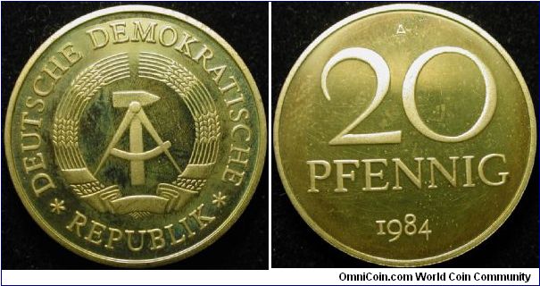 20 Pfennig
Aluminium bronze
GDR