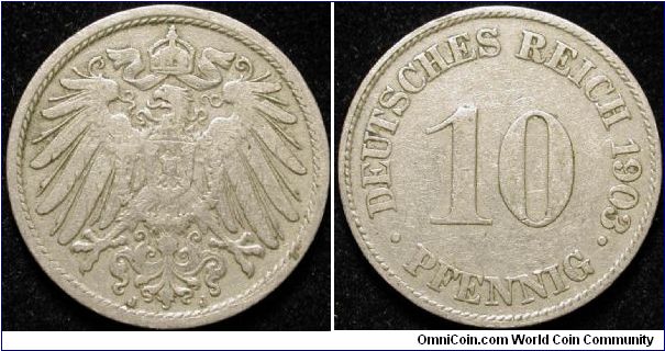 10 Pfennig
Cu-Ni
J