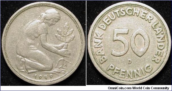 50 Pfennig
Cu-Ni
D