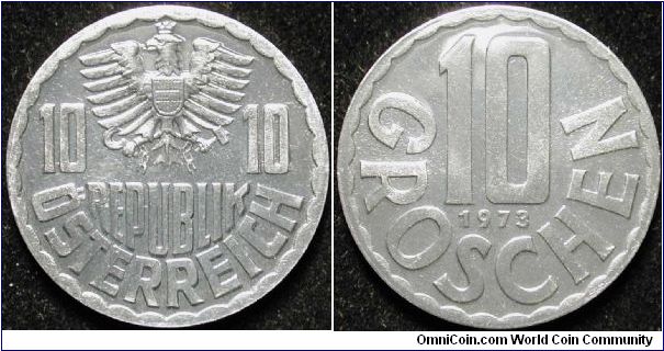 10 Groschen
Aluminium