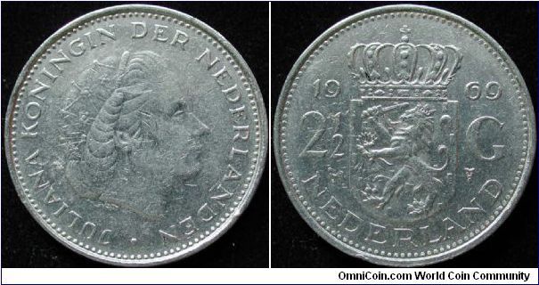 2 1/2 Gulden
Nickel